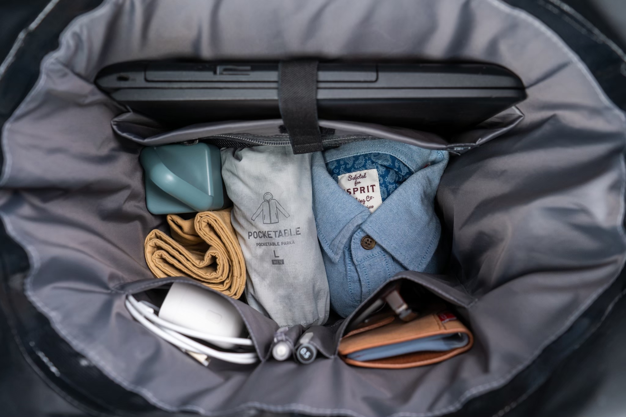 กระเป๋ากันน้ำ FEELFREE URBANION ECO BACKPACK M สี BLACK_2